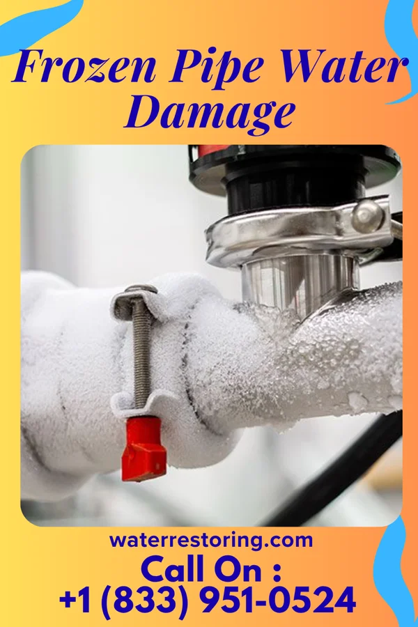 Frozen Pipe Water Damage in Union, IL